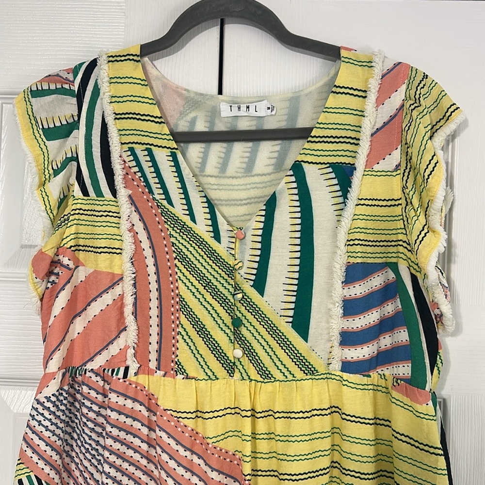 THML Geometric Pattern Dress - Picture 2 of 6